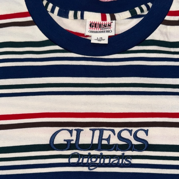 2 men GUESS T-Shirts size large - Picture 5 of 5